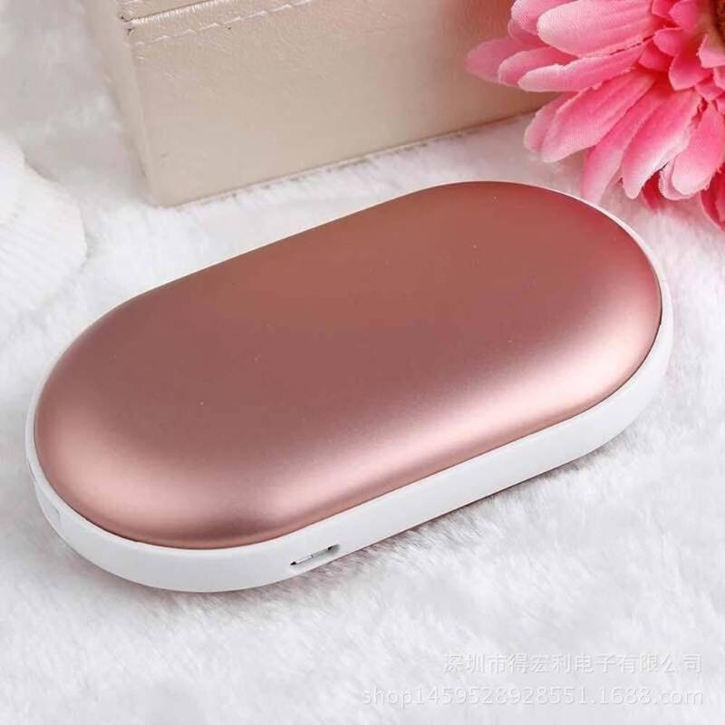 Oplaadbare handwarmer met powerbank, snelle warmte met USB-C-oplading