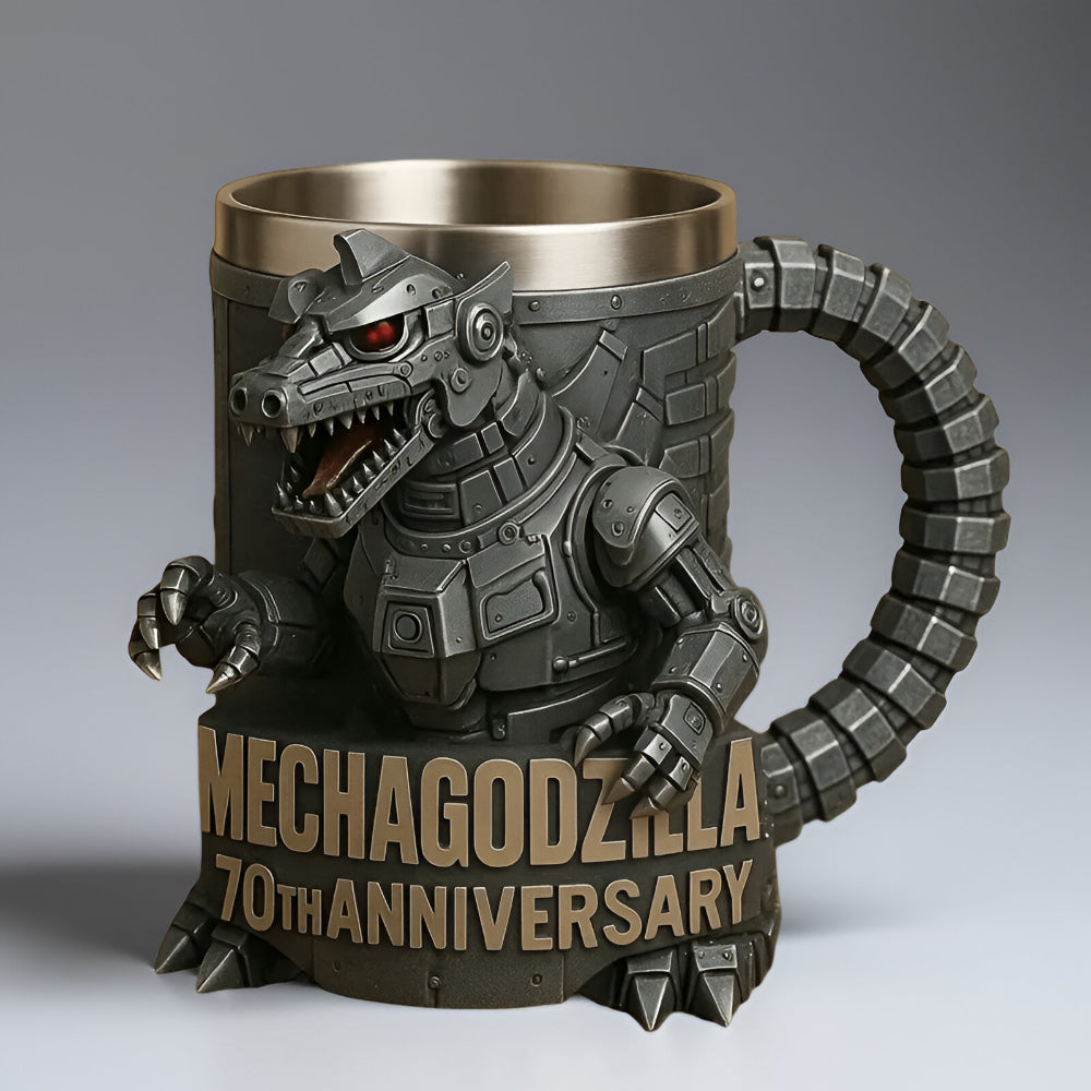 Originele 3D-monsterkoffiemok met gebeeldhouwd ontwerp