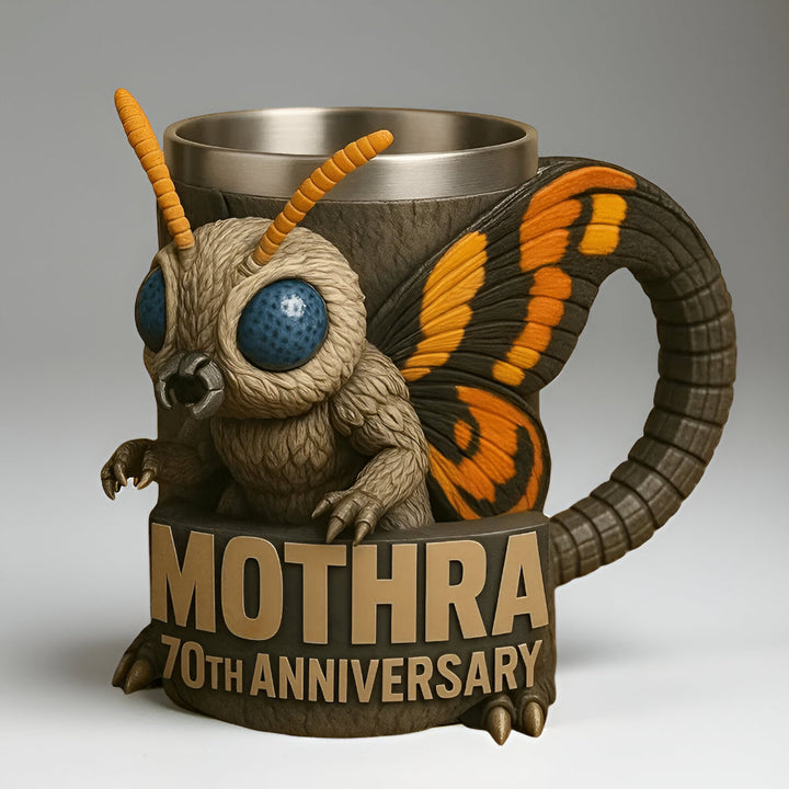 Originele 3D-monsterkoffiemok met gebeeldhouwd ontwerp