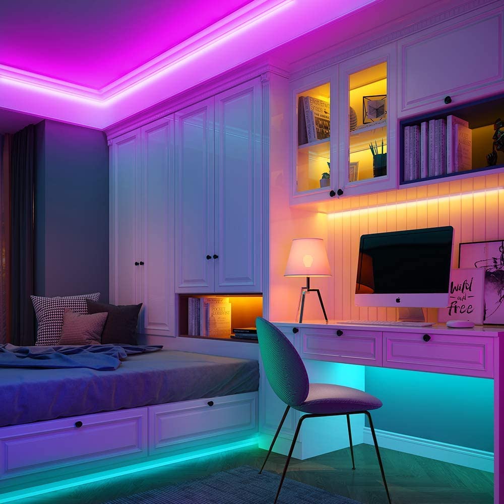 Ledstrip, waterdicht, kleurwisselende strip met afstandsbediening