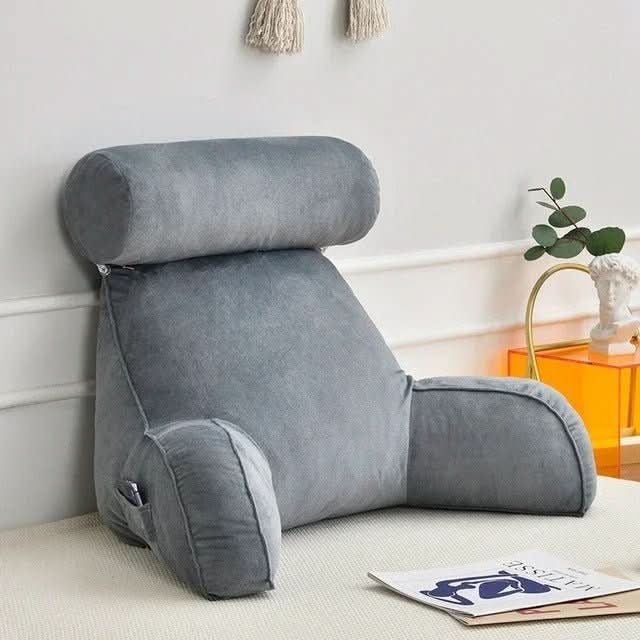 BequemRücken – Ergonomische lendensteun met hoofdsteun en armleuningen