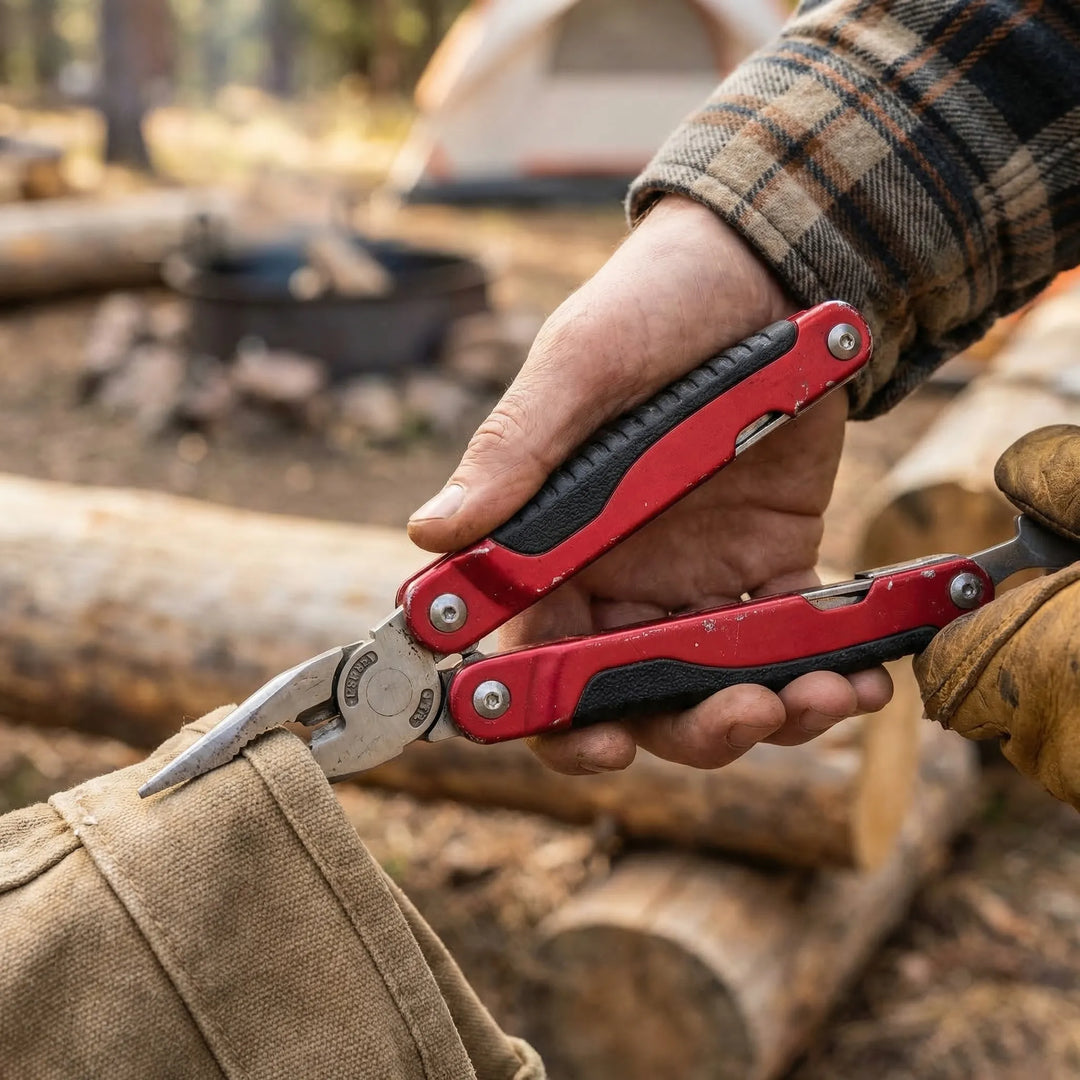 Compacte 9-in-1 inklapbare multitool - Traxfold