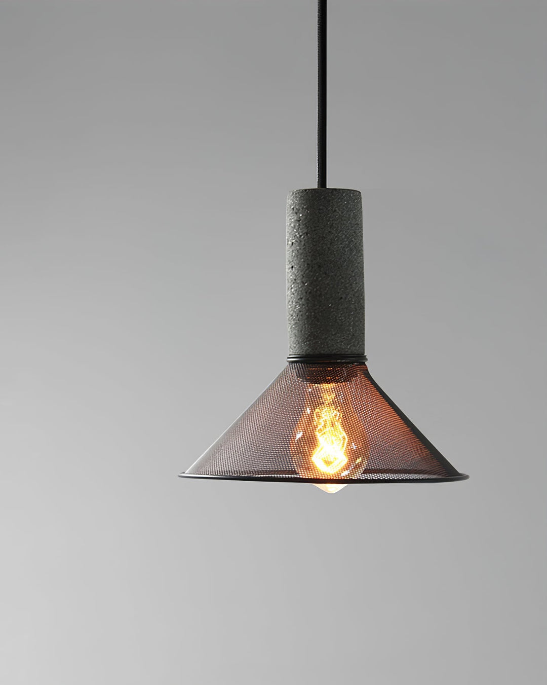 Minimalistische industriële hanglamp met cilindervormig ontwerp
