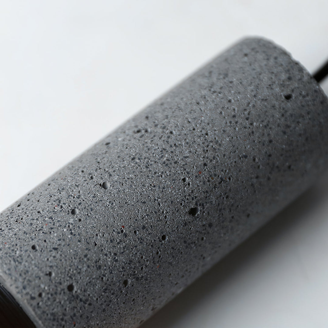 Minimalistische industriële hanglamp met cilindervormig ontwerp