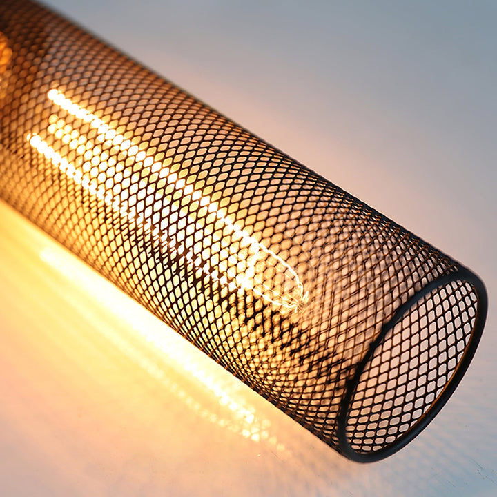 Minimalistische industriële hanglamp met cilindervormig ontwerp