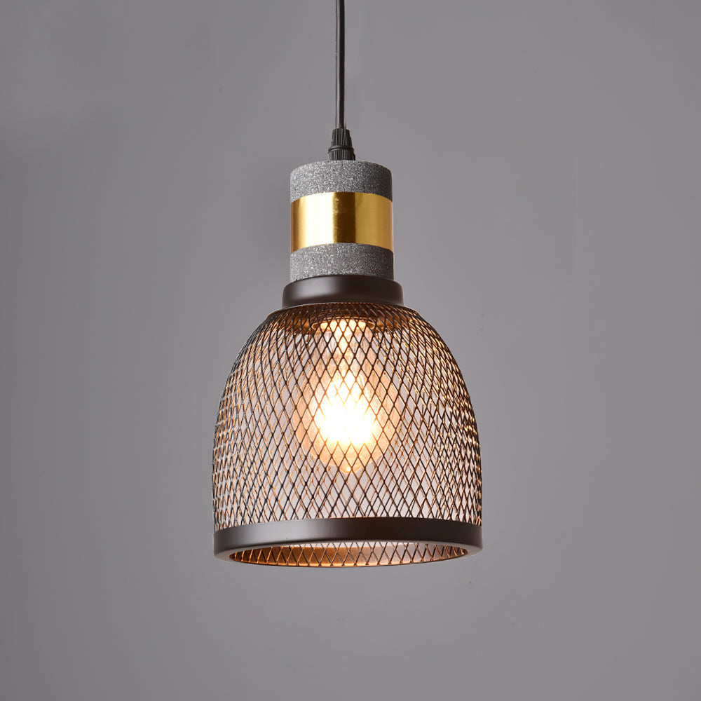 Minimalistische industriële hanglamp met cilindervormig ontwerp