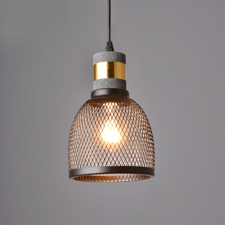 Minimalistische industriële hanglamp met cilindervormig ontwerp