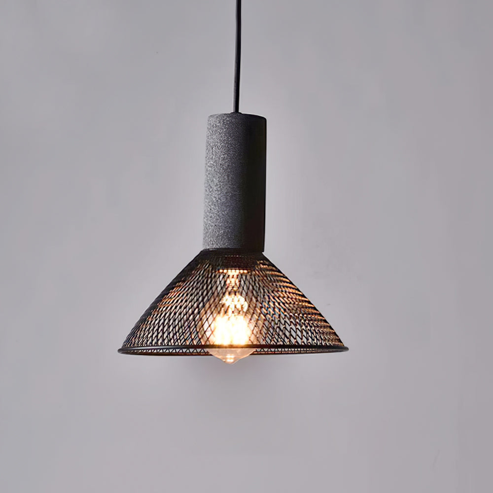 Minimalistische industriële hanglamp met cilindervormig ontwerp