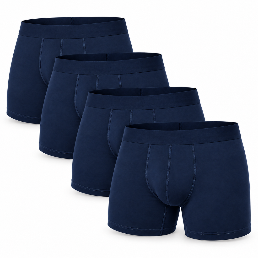 Zachte modal boxerbriefs, langer been, niet opkruipend ondergoed