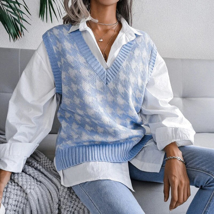 Geruite Dames Spencer – Yara