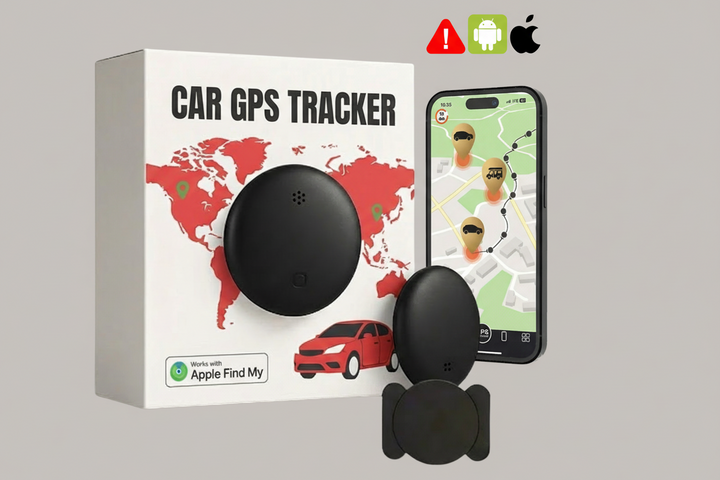 24/7 GPS-voertuigbeveiligingstracker, compatibel met Android & iOS