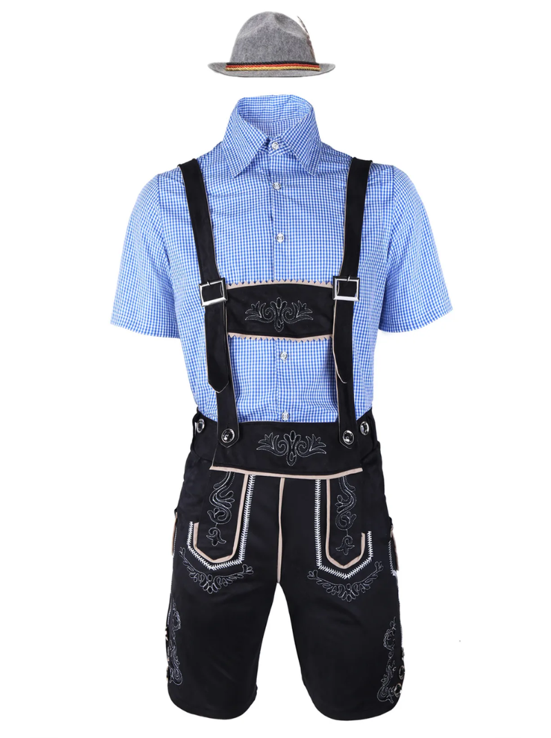 Lederhosen-kostuum voor heren voor het Duitse Oktoberfest