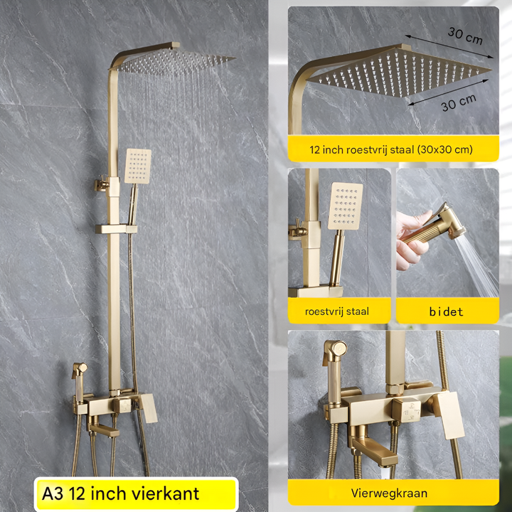 AquaFlow Regendoucheset