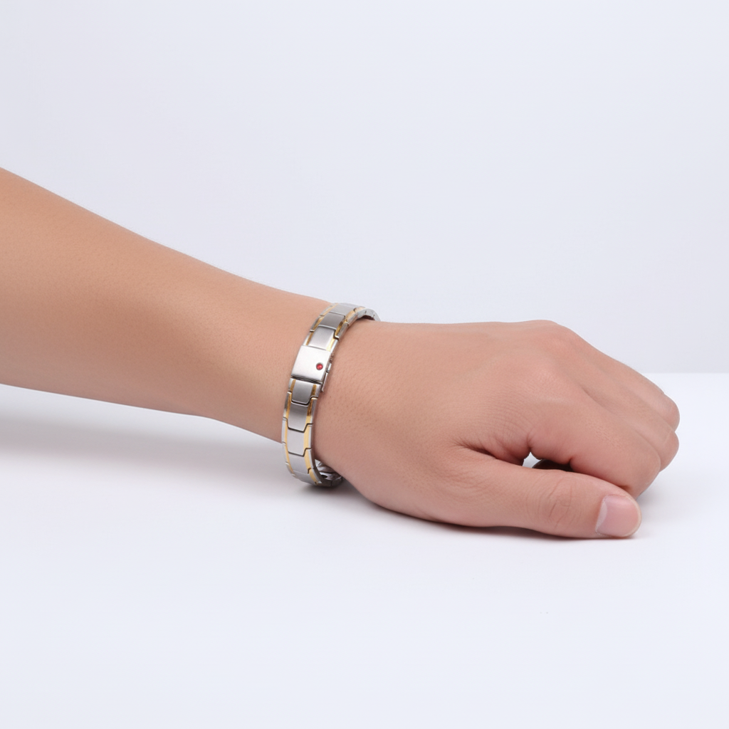 Roestvrijstalen Magnetische Armband - SlimAura
