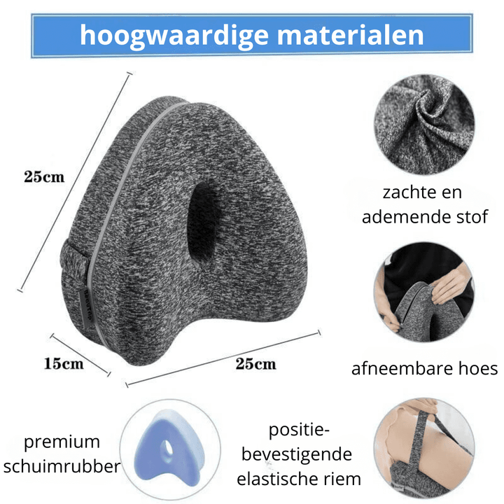 ZenEase Hip Pillow - Vermindert heup en rugklachten | 1+1 Gratis