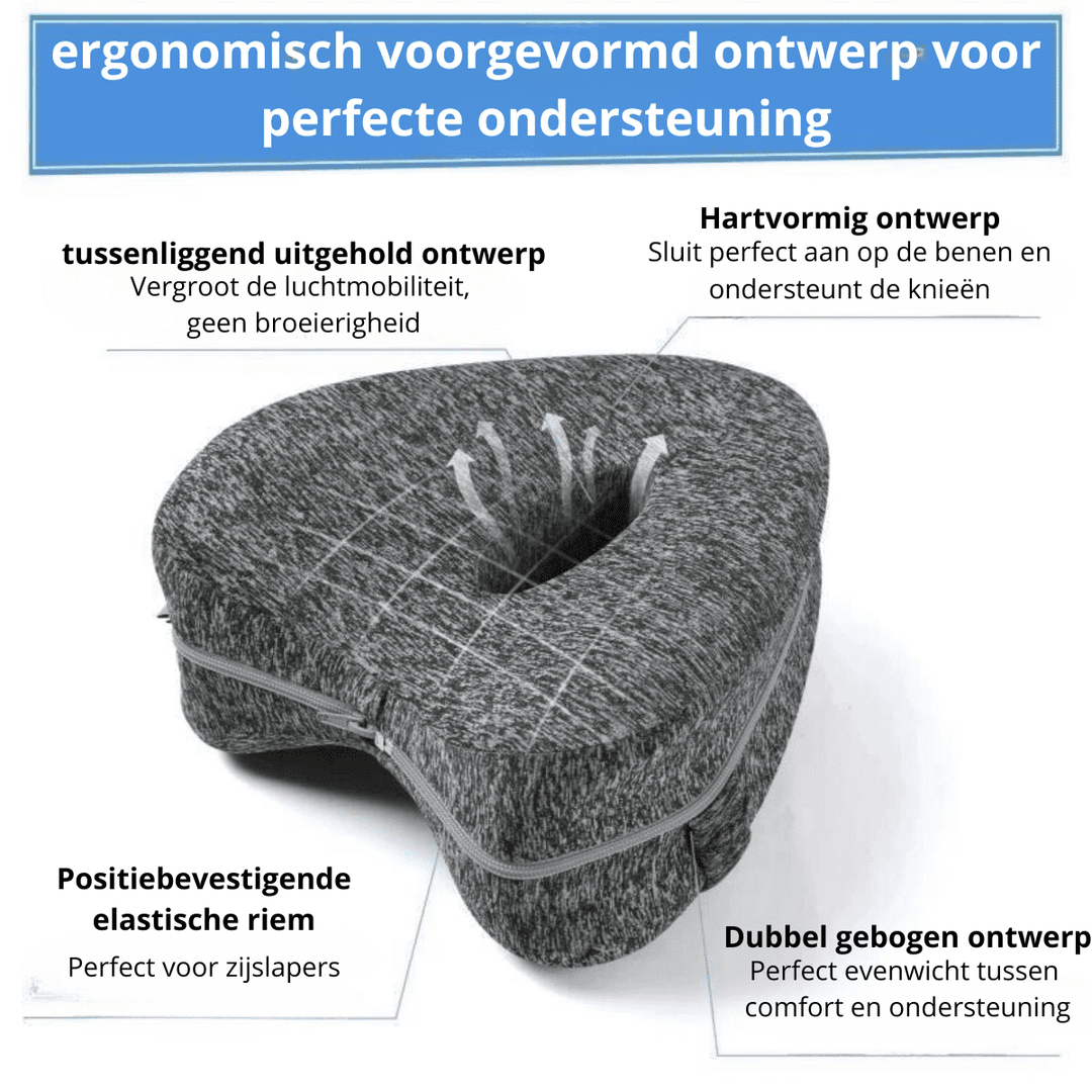 ZenEase Hip Pillow - Vermindert heup en rugklachten | 1+1 Gratis
