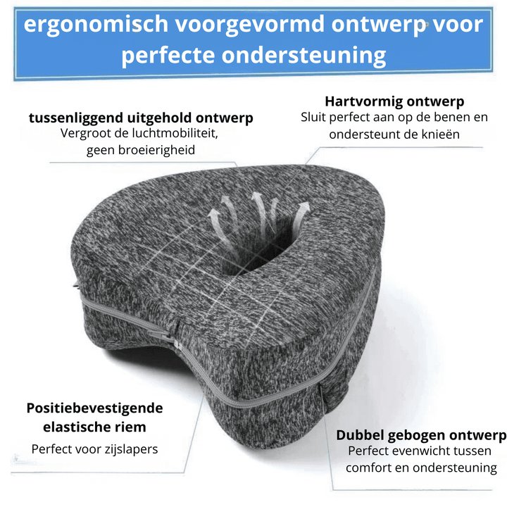 ZenEase Hip Pillow - Vermindert heup en rugklachten | 1+1 Gratis
