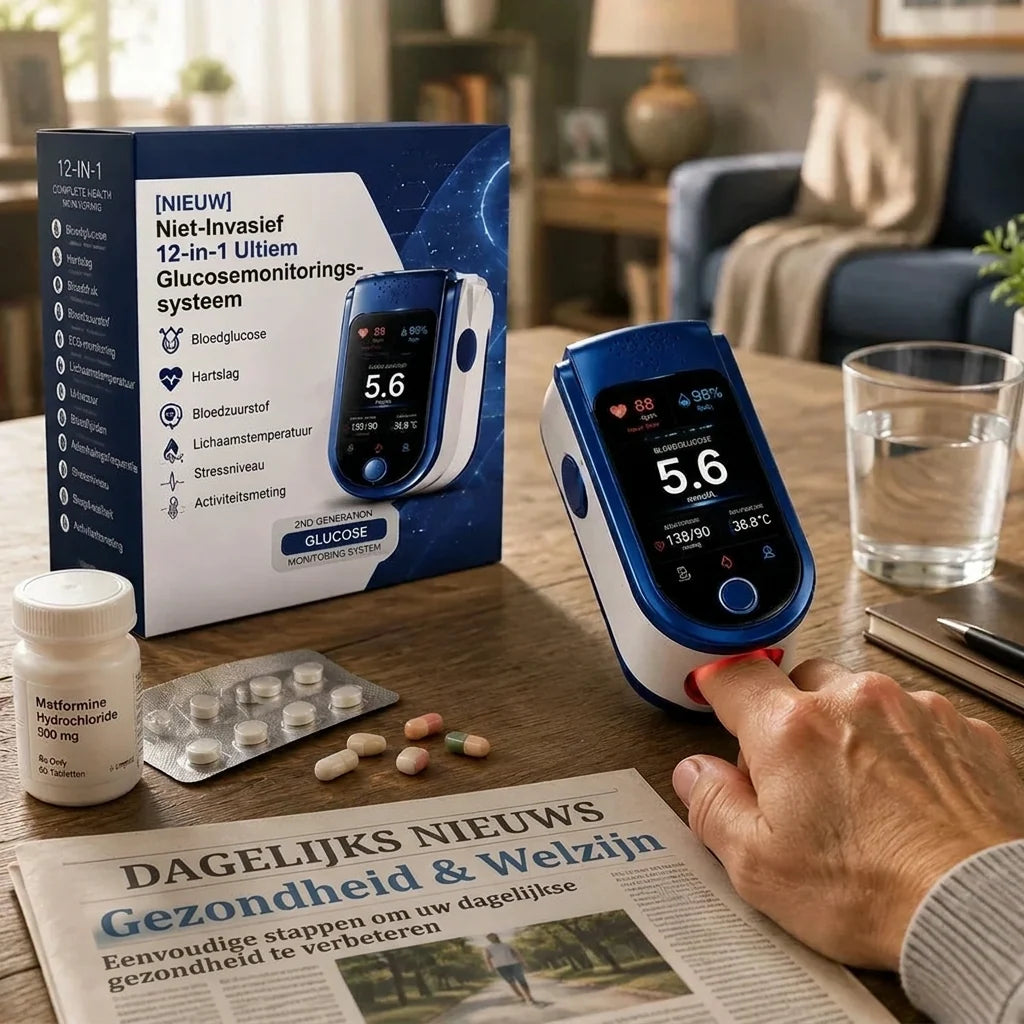 Duidelijke displays voor elke dagelijkse gezondheidscontrole