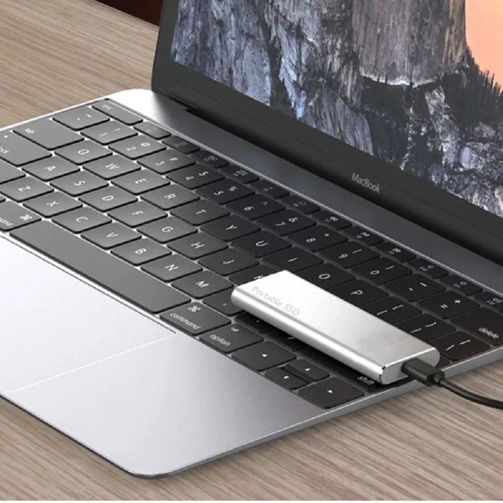 4 TB draagbare externe harde schijf met USB-C voor gegevensopslag
