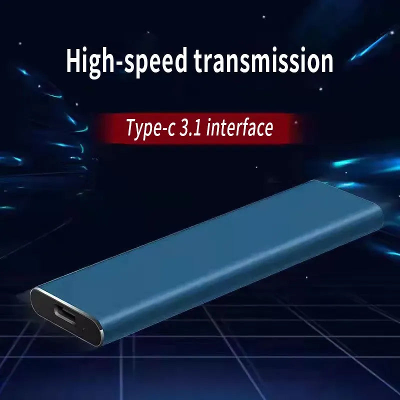 4 TB draagbare externe harde schijf met USB-C voor gegevensopslag