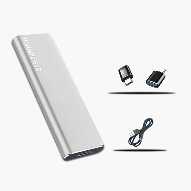 4 TB draagbare externe harde schijf met USB-C voor gegevensopslag