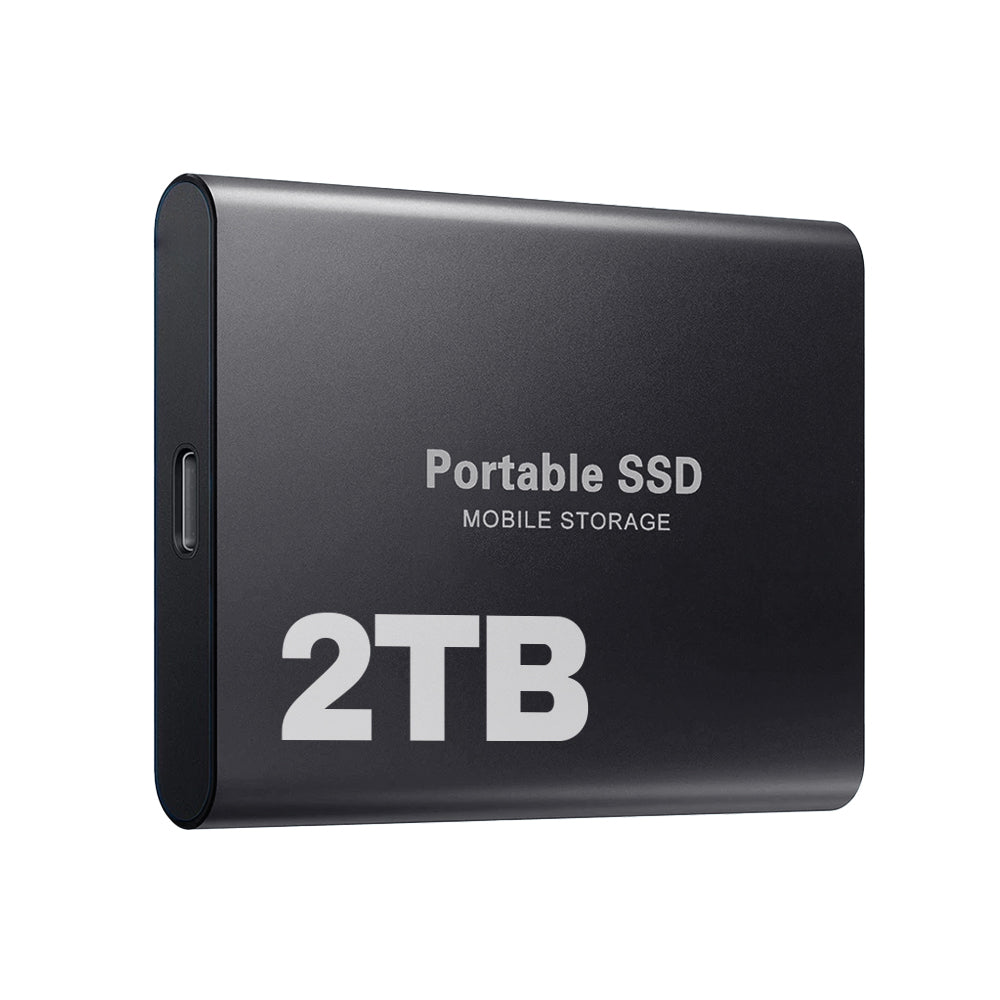 Externe 2 TB SSD met hoge snelheid