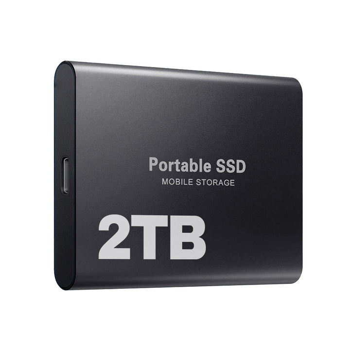 Externe 2 TB SSD met hoge snelheid