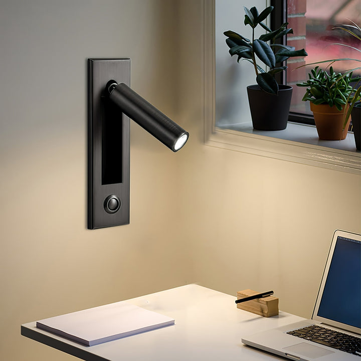 Slanke leeswandlamp voor opbouwmontage