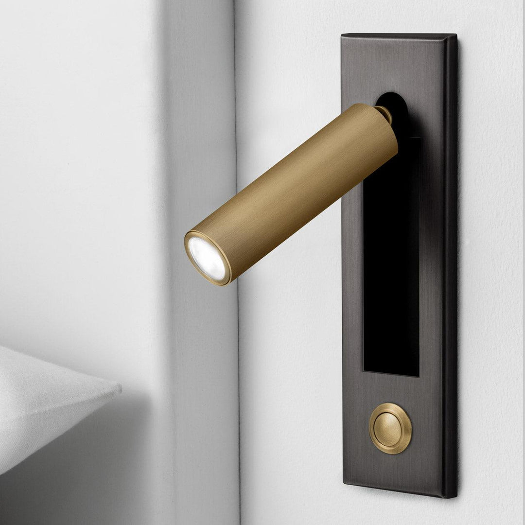 Slanke leeswandlamp voor opbouwmontage