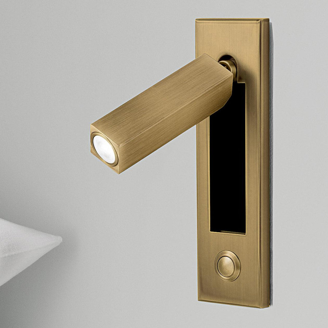 Slanke leeswandlamp voor opbouwmontage