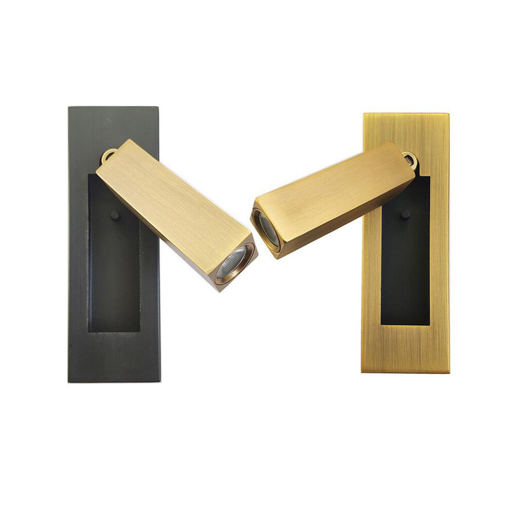 Slanke leeswandlamp voor opbouwmontage