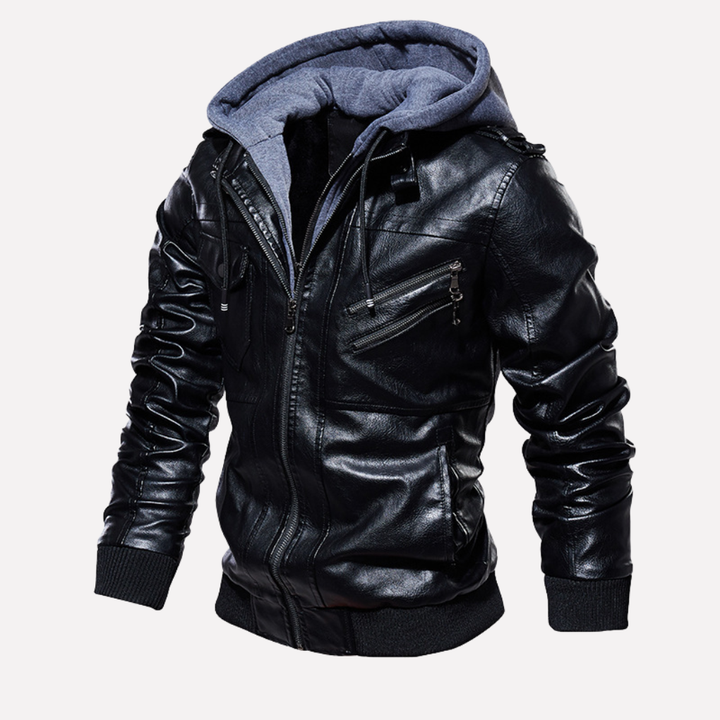 Mannen Winterjas met Bontkraag