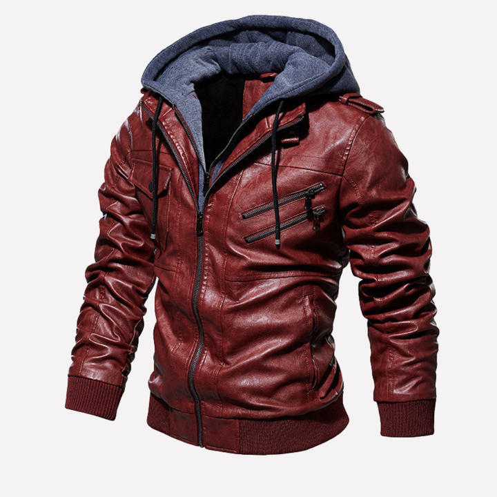 Mannen Winterjas met Bontkraag