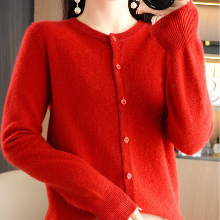 Dames Gebreide Cardigan