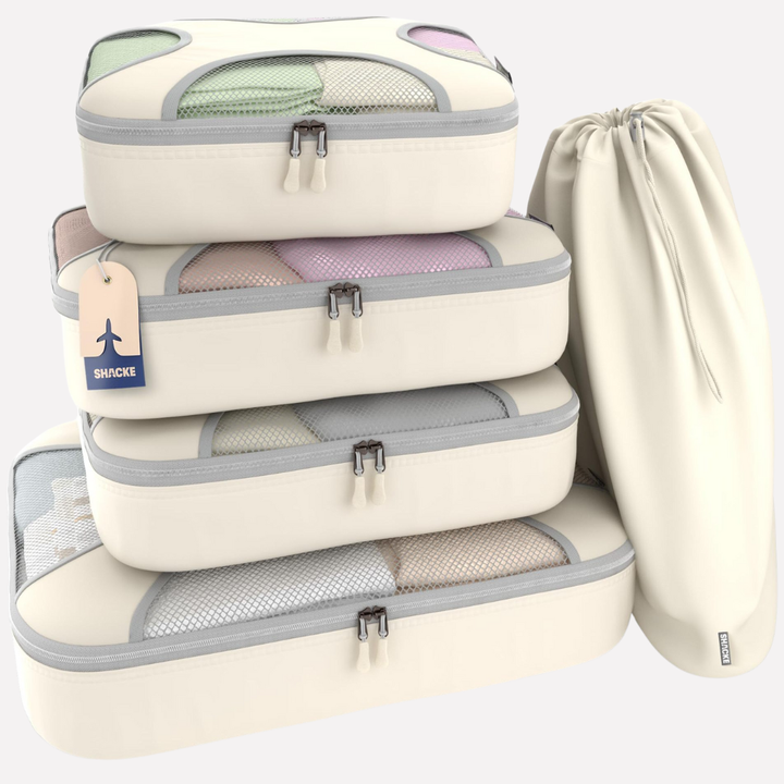5‑Stuk Packing Cube Set