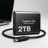 Externe SSD 2 TB met USB-C en 1050 MB/s