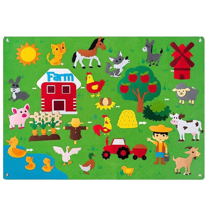 VelvetiKIDS - Peuter Viltbord