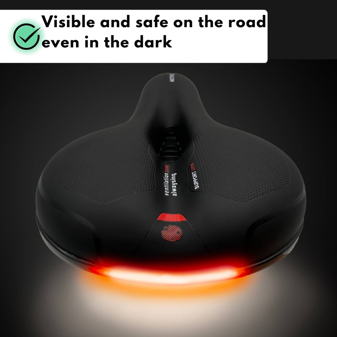 Fietszadel | Ergonomisch comfort | Schokdempend ontwerp