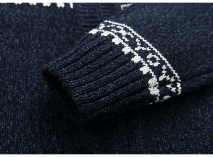 Raven – Casual gebreid herenvest met ritssluiting