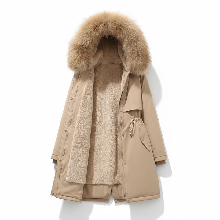 Fleece Parka Met Kapuze - Silvia