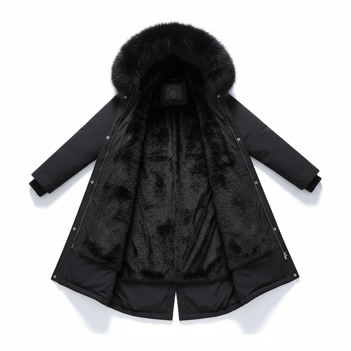 Fleece Parka Met Kapuze - Silvia