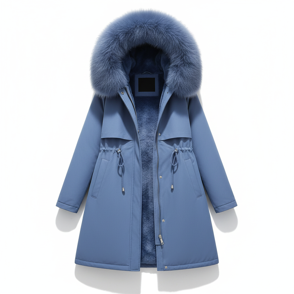 Fleece Parka Met Kapuze - Silvia