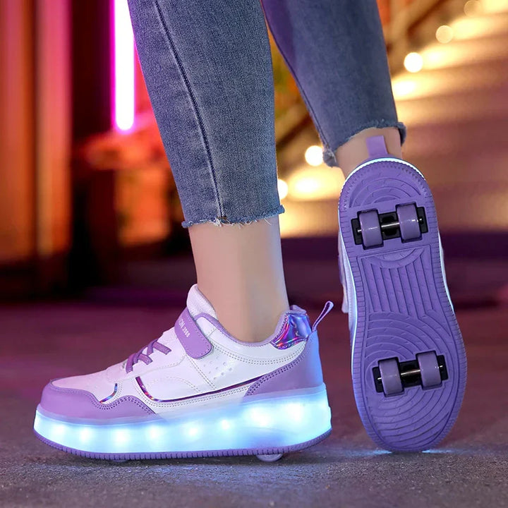 Orthopedische LED-rolschaatsen - Zoe