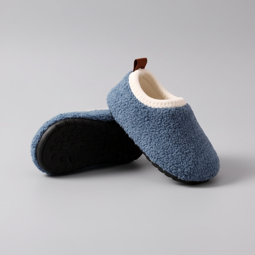 Gevoerde kinderpantoffels van pluche - TeddyToes