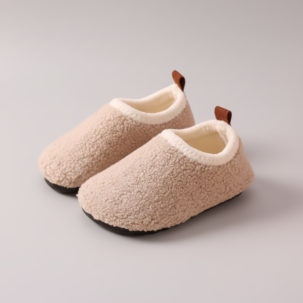 Gevoerde kinderpantoffels van pluche - TeddyToes