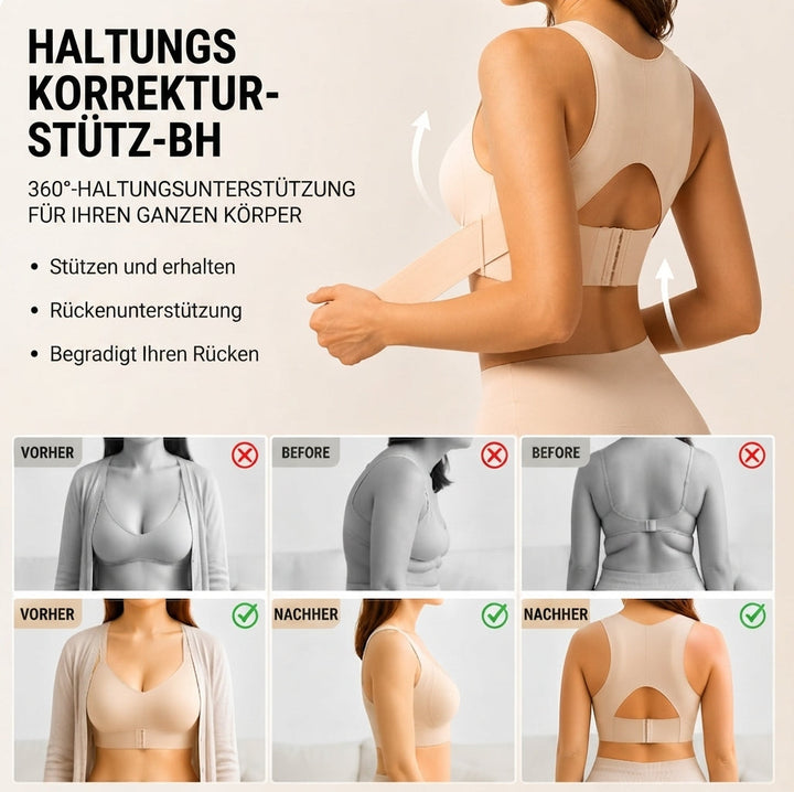 Ondersteunende houdingscorrigerende bh