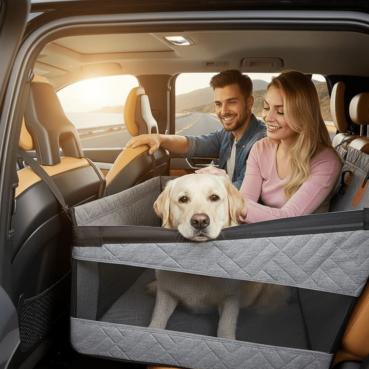 RIDEGUARD PET SEAT – Waterdichte memory foam autostoelmat voor honden