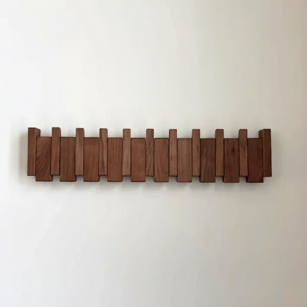 Kleshenger Piano HarmonyCoat – Creatieve Houten Kapstok voor Gang en Hal