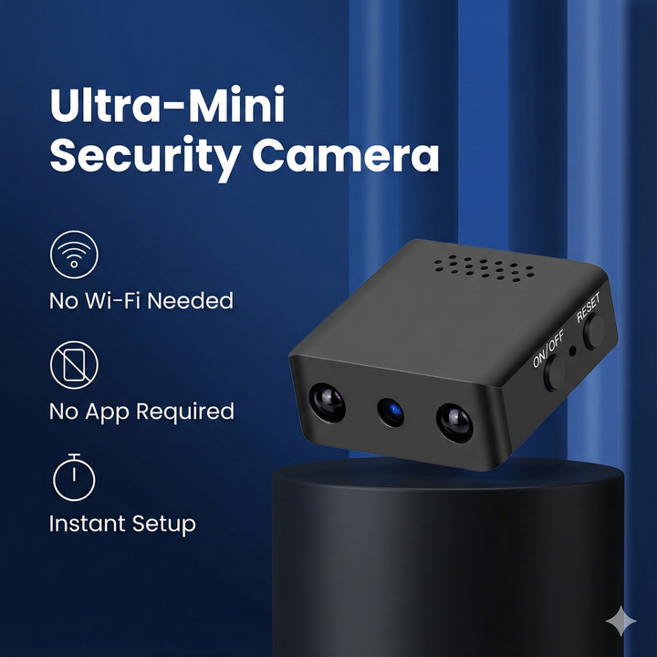 Mini HD-beveiligingscamera met wifi
