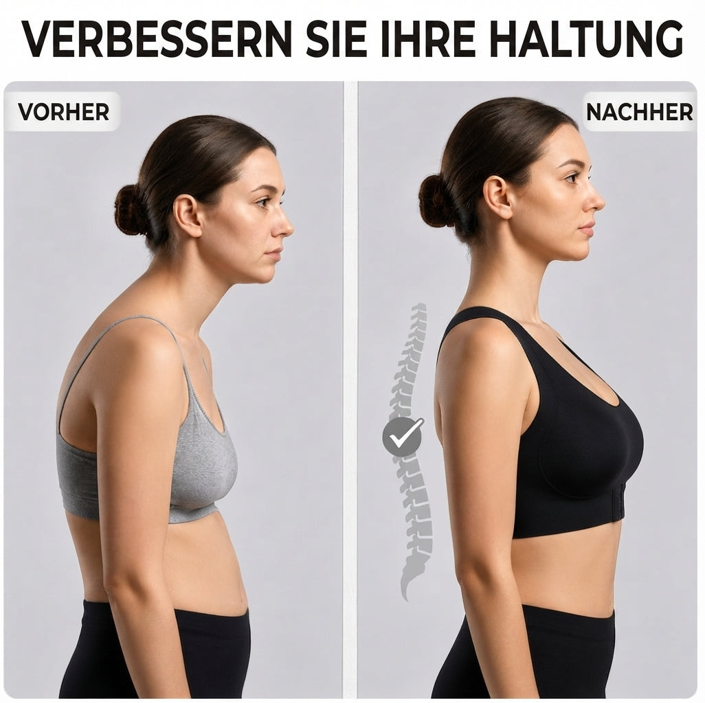 Ondersteunende houdingscorrigerende bh